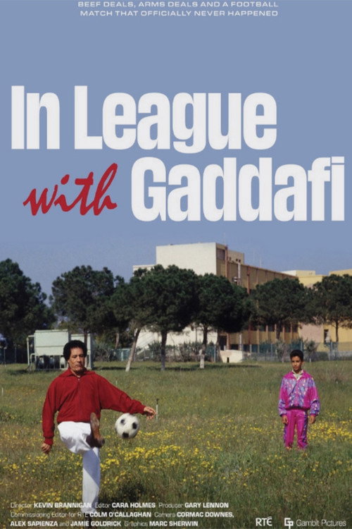 In League with Gaddafi poster