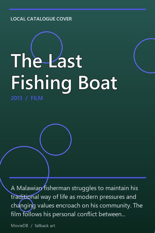 The Last Fishing Boat poster
