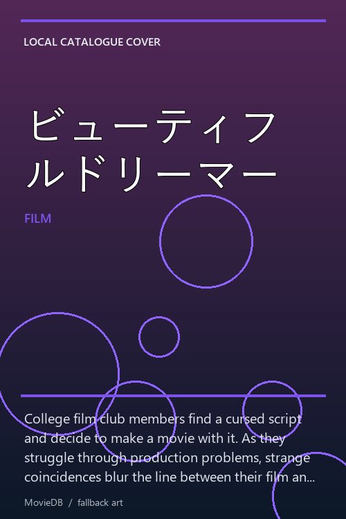 ビューティフルドリーマー poster