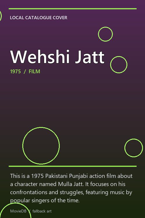 Wehshi Jatt poster
