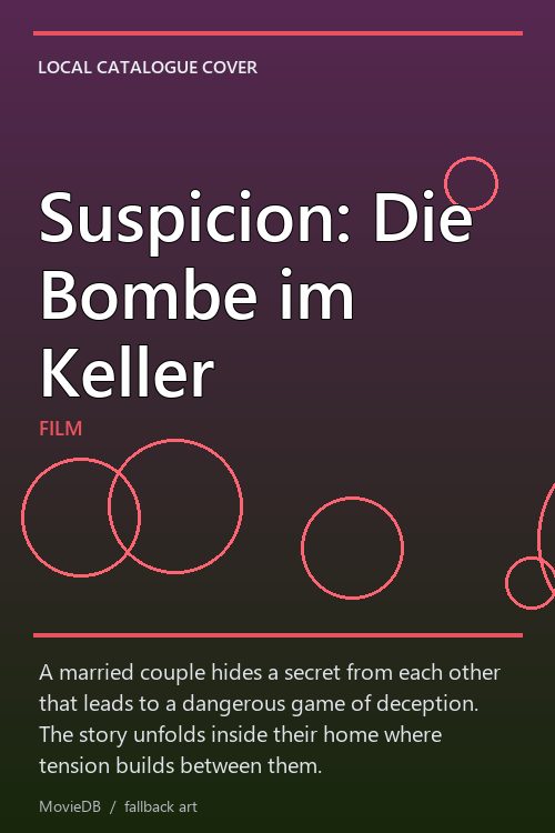 Suspicion: Die Bombe im Keller poster