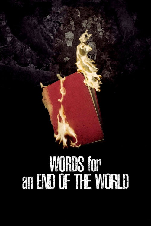 A World at Its End. A Speech poster