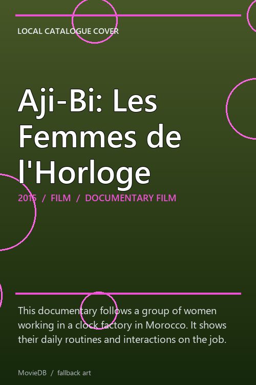 Aji-Bi: Les Femmes de l'Horloge poster