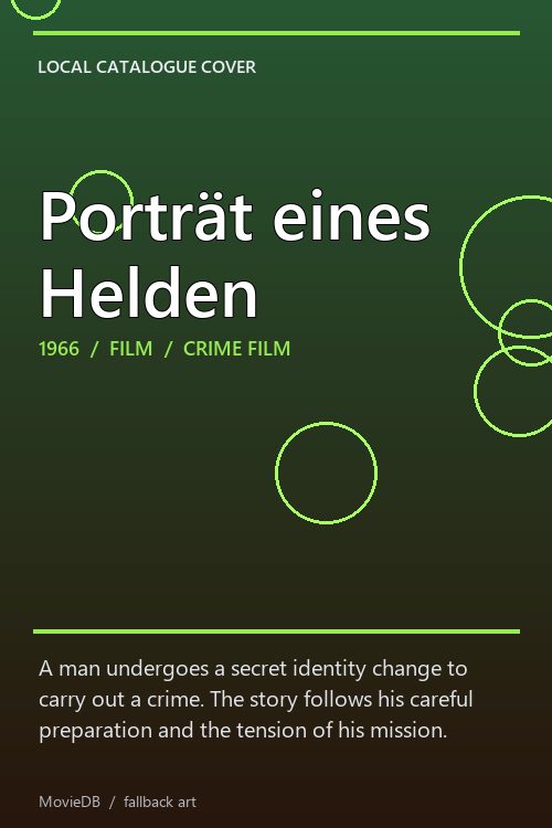 Porträt eines Helden poster