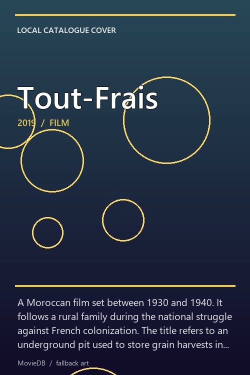 Tout-Frais poster