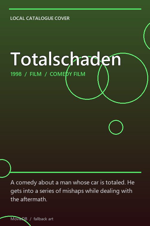 Totalschaden poster