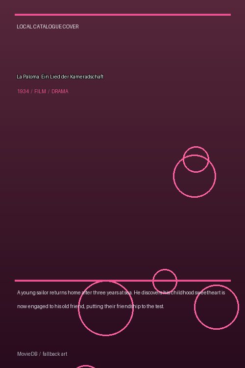 La Paloma. Ein Lied der Kameradschaft poster