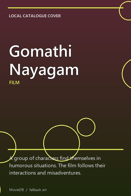 Gomathi Nayagam poster