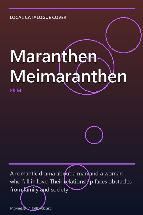 Maranthen Meimaranthen poster