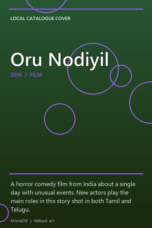 Oru Nodiyil poster