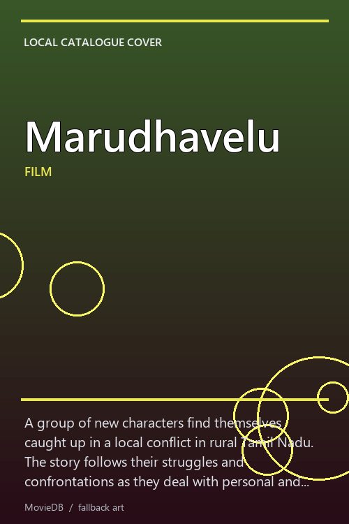 Marudhavelu poster