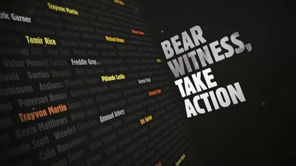 Bear Witness, Take Action poster