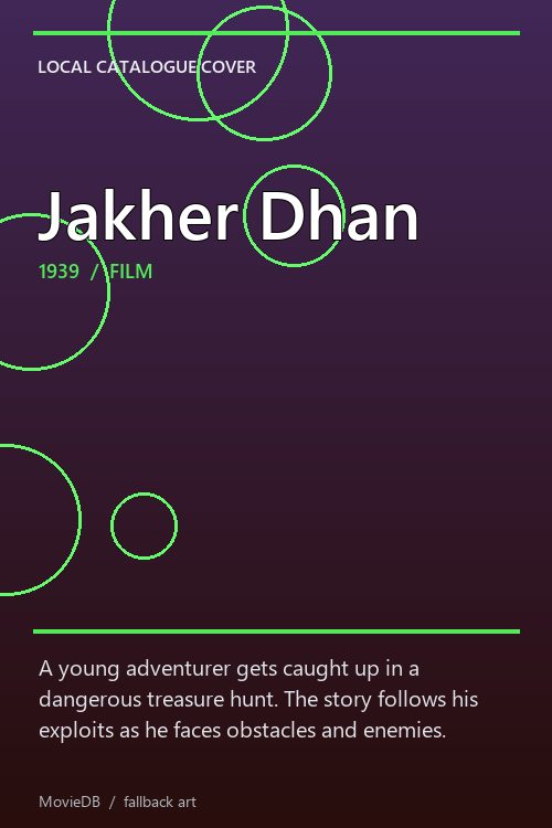 Jakher Dhan poster