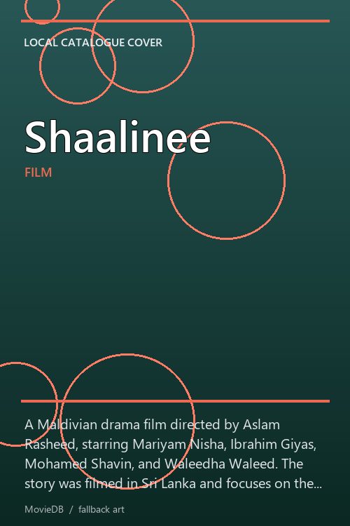 Shaalinee poster