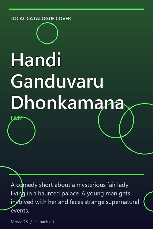 Handi Ganduvaru Dhonkamana poster
