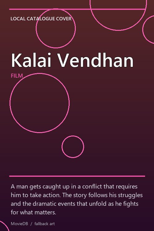 Kalai Vendhan poster