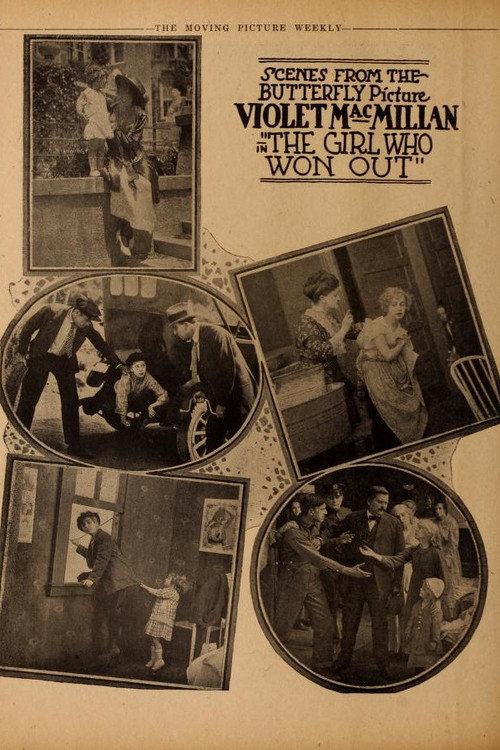 The Girl Who Won Out poster