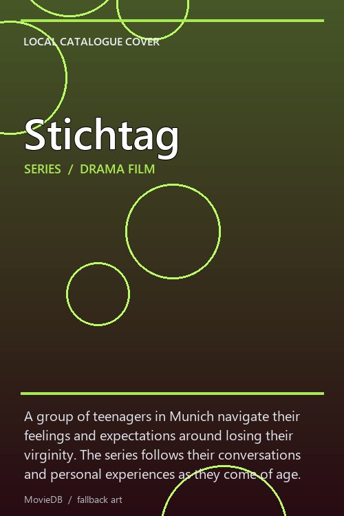 Stichtag poster