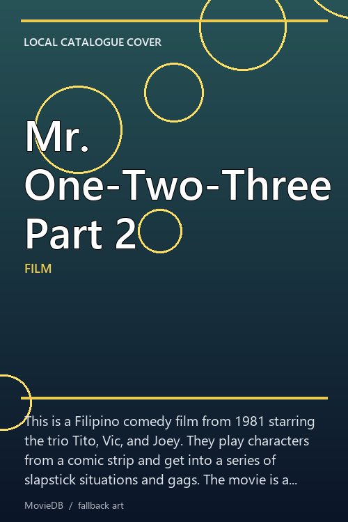 Mr. One-Two-Three Part 2 poster