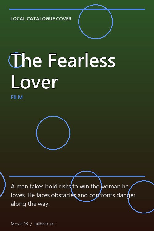 The Fearless Lover poster