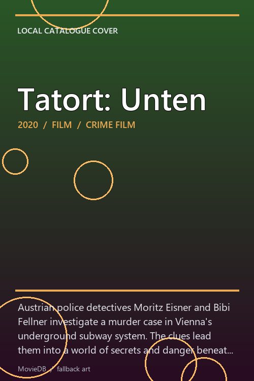 Tatort: Unten poster
