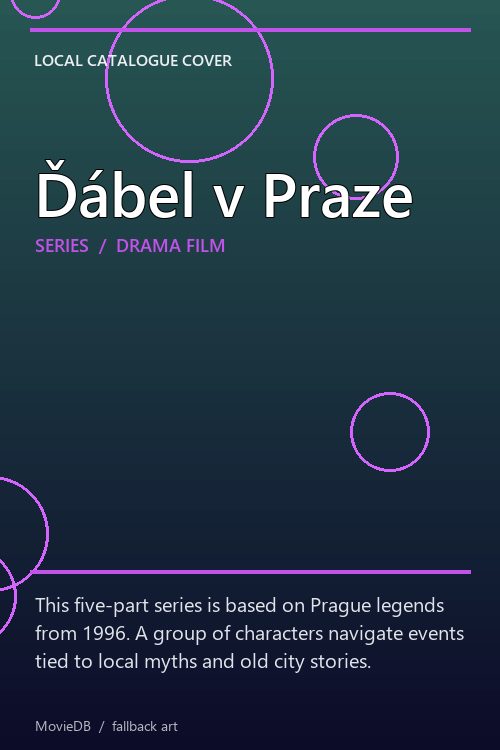 Ďábel v Praze poster