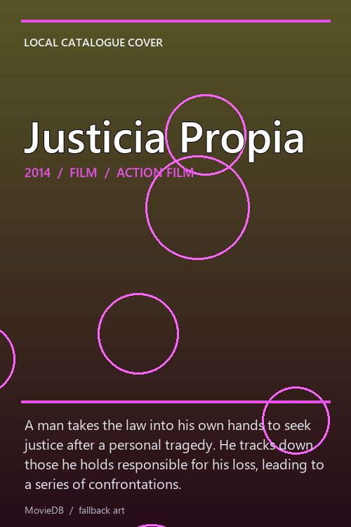 Justicia Propia poster