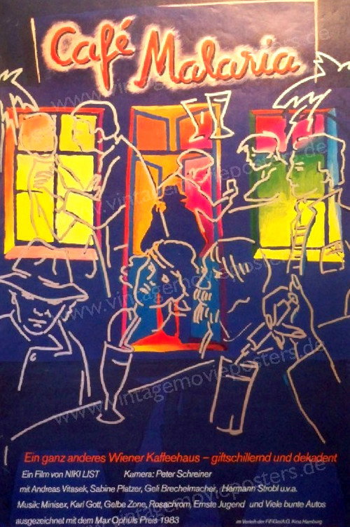 Café Malaria poster