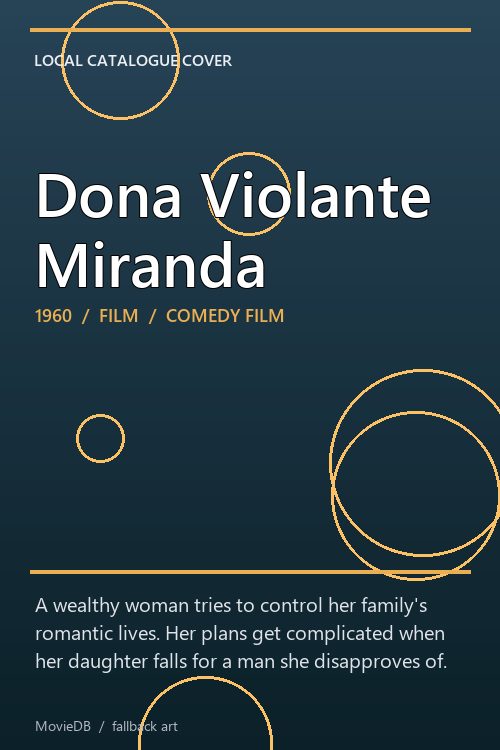 Dona Violante Miranda poster