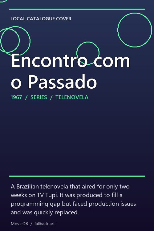 Encontro com o Passado poster