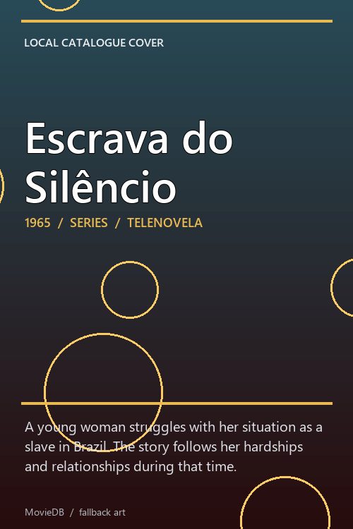 Escrava do Silêncio poster
