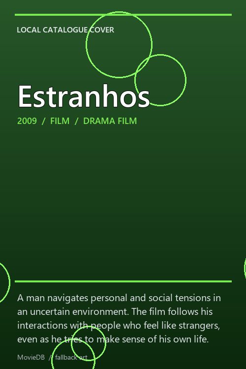 Estranhos poster
