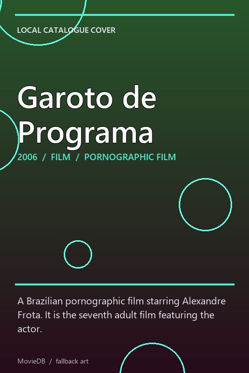 Garoto de Programa poster