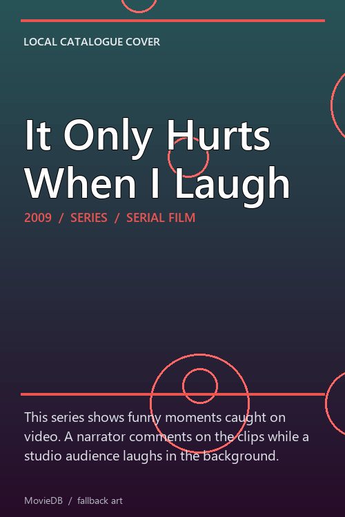 It Only Hurts When I Laugh poster