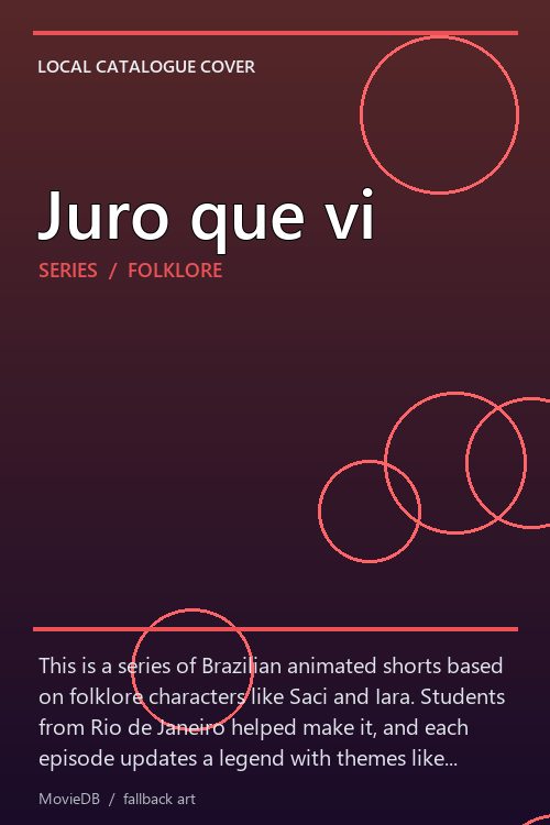 Juro que vi poster