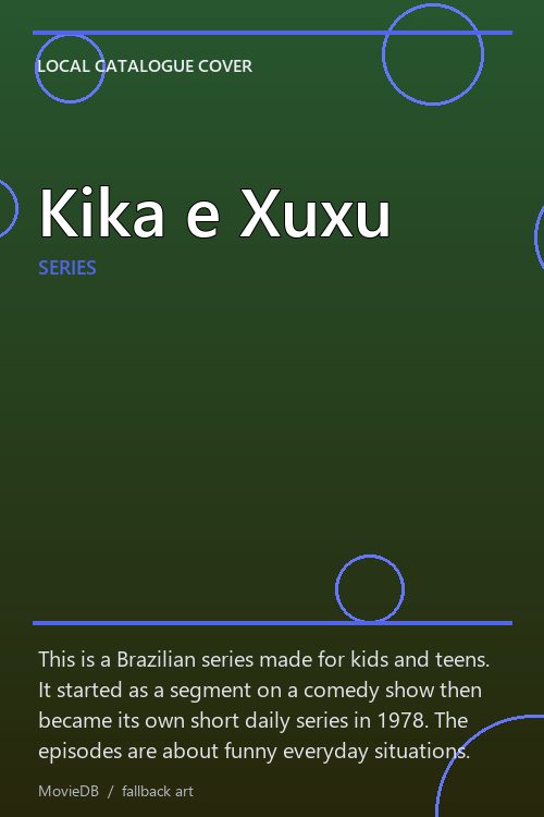 Kika e Xuxu poster