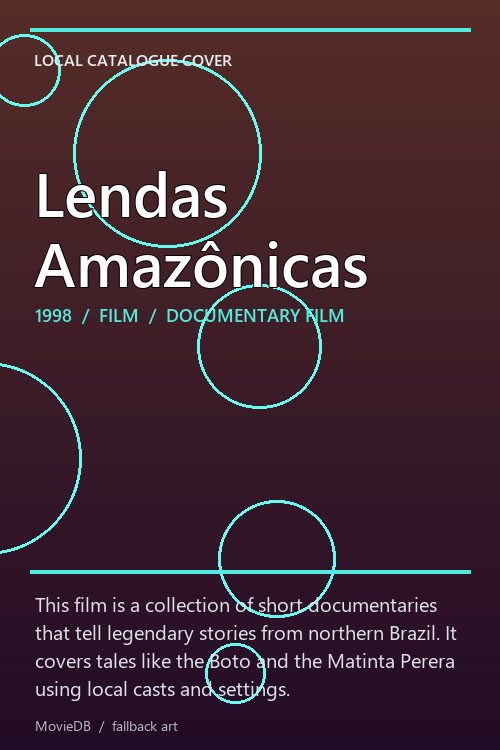 Lendas Amazônicas poster