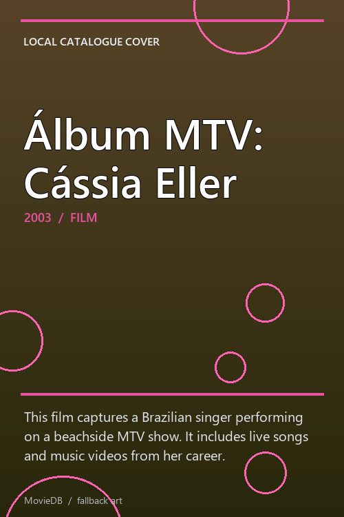 Álbum MTV: Cássia Eller poster