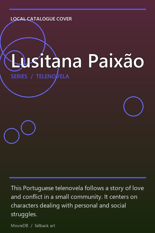 Lusitana Paixão poster