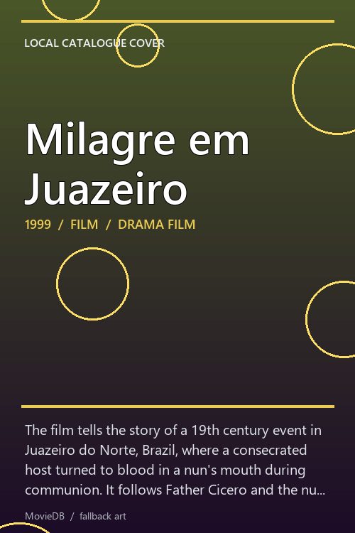 Milagre em Juazeiro poster