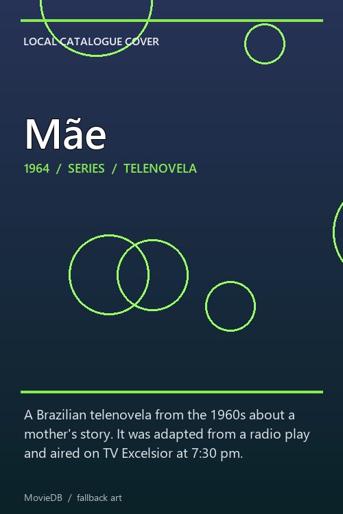 Mãe poster