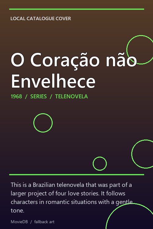 O Coração não Envelhece poster