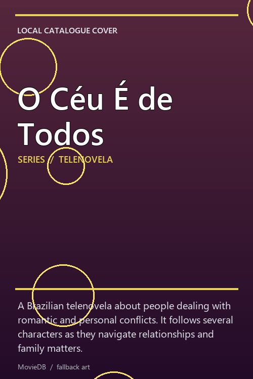 O Céu É de Todos poster