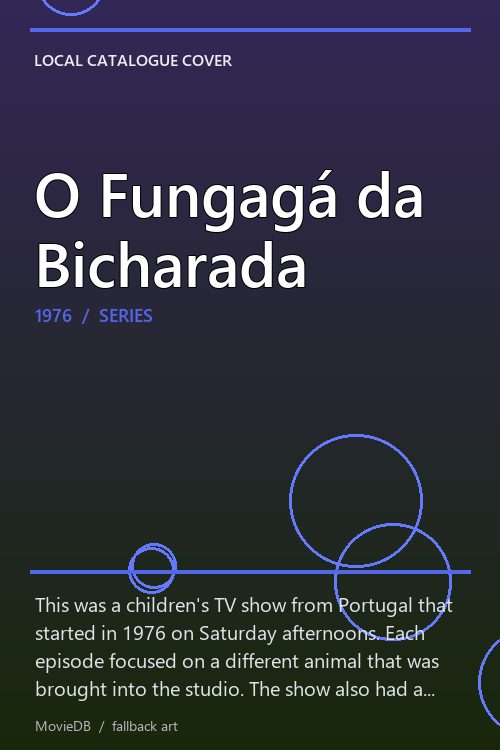 O Fungagá da Bicharada poster