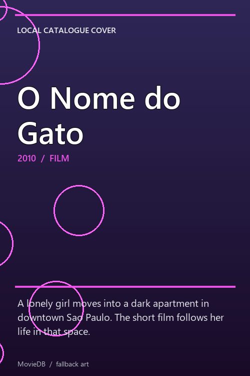 O Nome do Gato poster