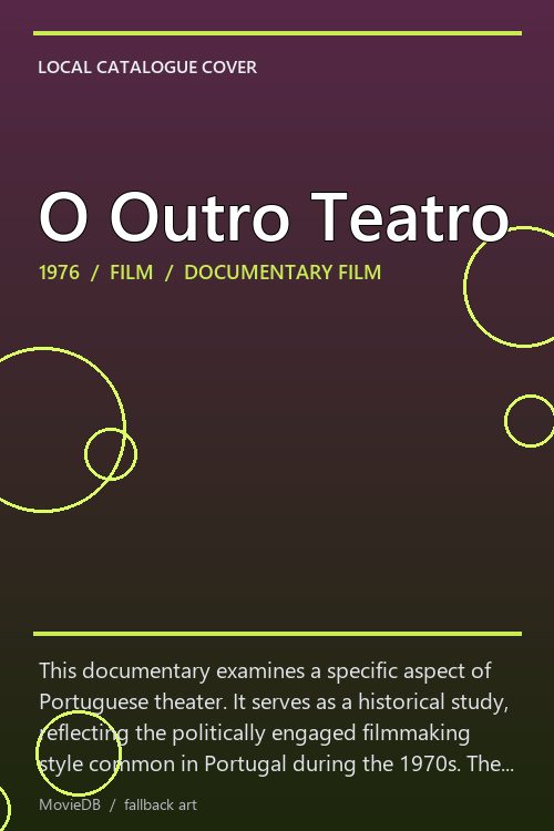 O Outro Teatro poster