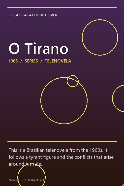 O Tirano poster