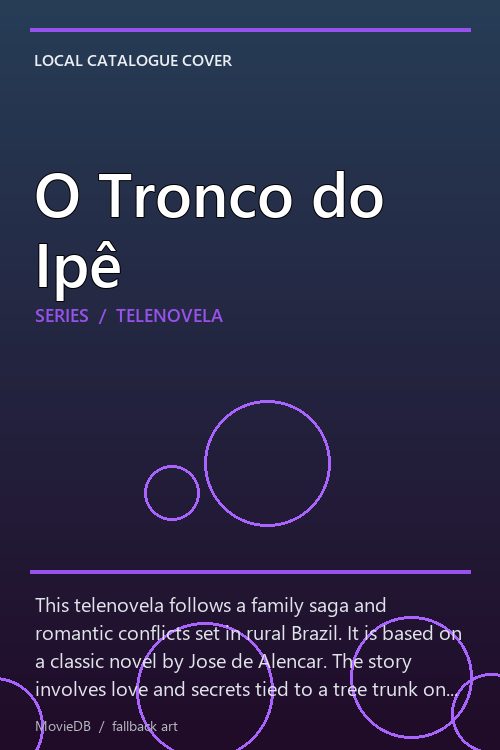 O Tronco do Ipê poster