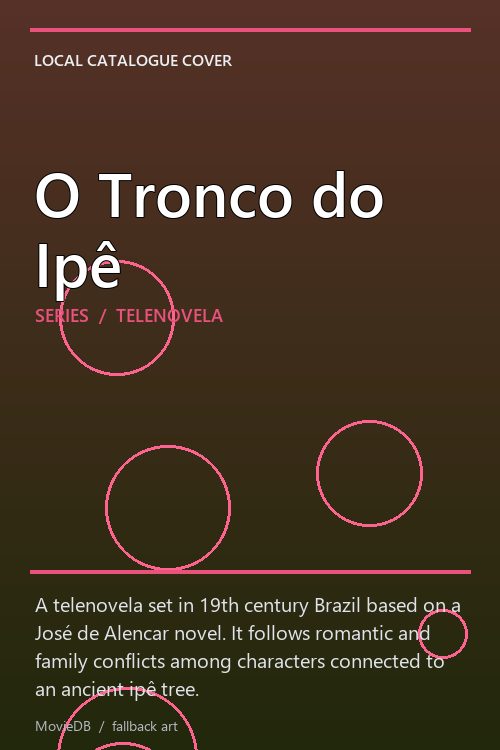 O Tronco do Ipê poster