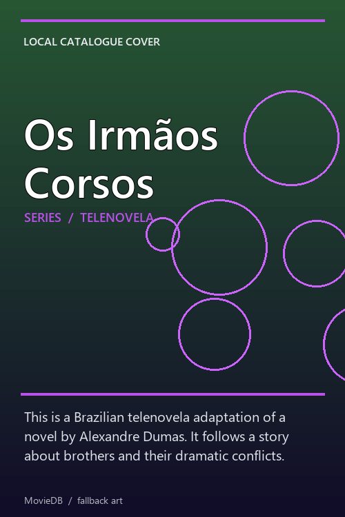 Os Irmãos Corsos poster